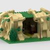 The Word Bricks Nativity Set featuring official LEGO minifigure blanks custom-printed as Baby Jesus, Mary, Joseph, two wise men, and sheep — build the story of Jesus’ birth.