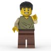 Front view of Simon the Zealot custom printed LEGO minifigure by The Word Bricks
