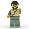 Front view of Bartholomew Nathanael custom printed LEGO minifigure by The Word Bricks