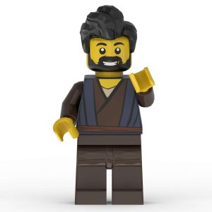 Front view of James son of Zebedee custom printed LEGO minifigure by The Word Bricks