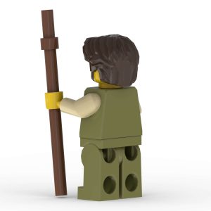 Back left view of James son of Alphaeus LEGO minifigure