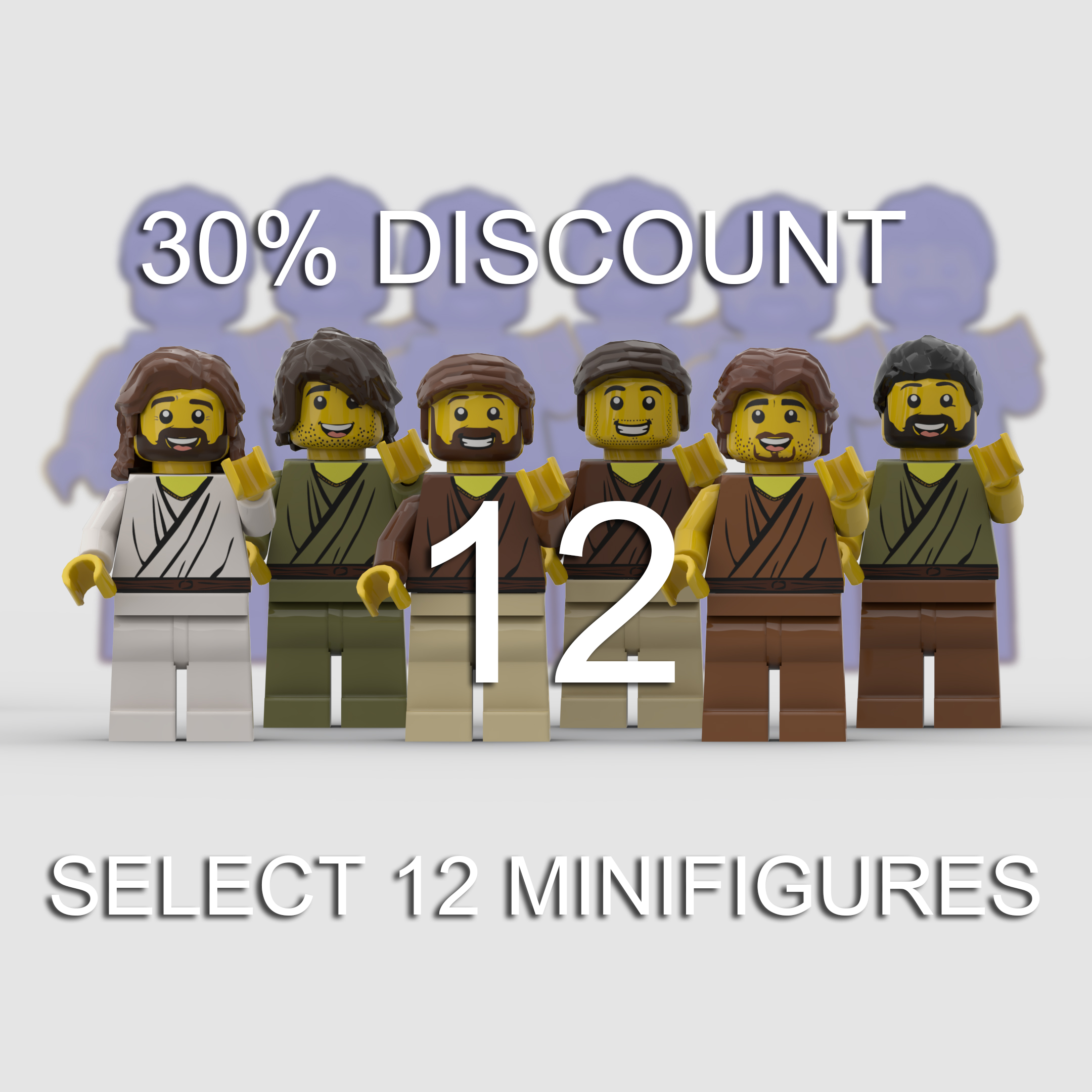 -30% MiniFigures Bundle of 12