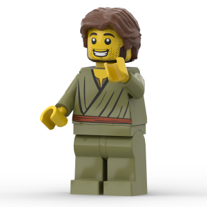 Alternative view of Disciple James (Son of Alphaeus) Minifigure